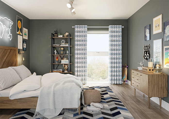 Brum Brum, Highway - Made to Measure Curtains - Image 14